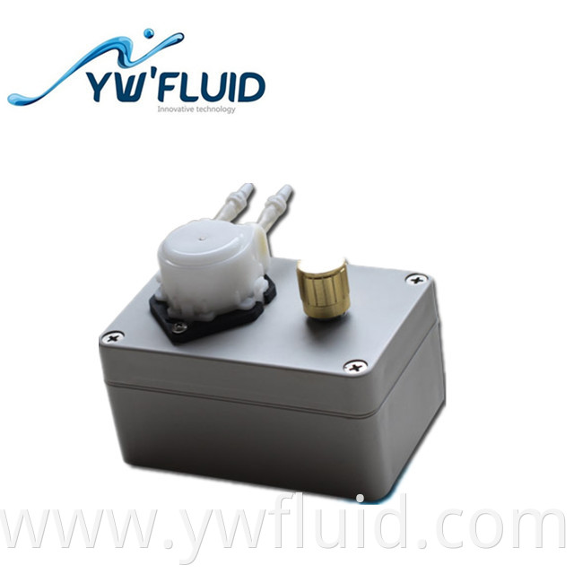 YWfluid 24V small laboratory chemical dispensing systems test equipment Tube roller piezoelectric pump